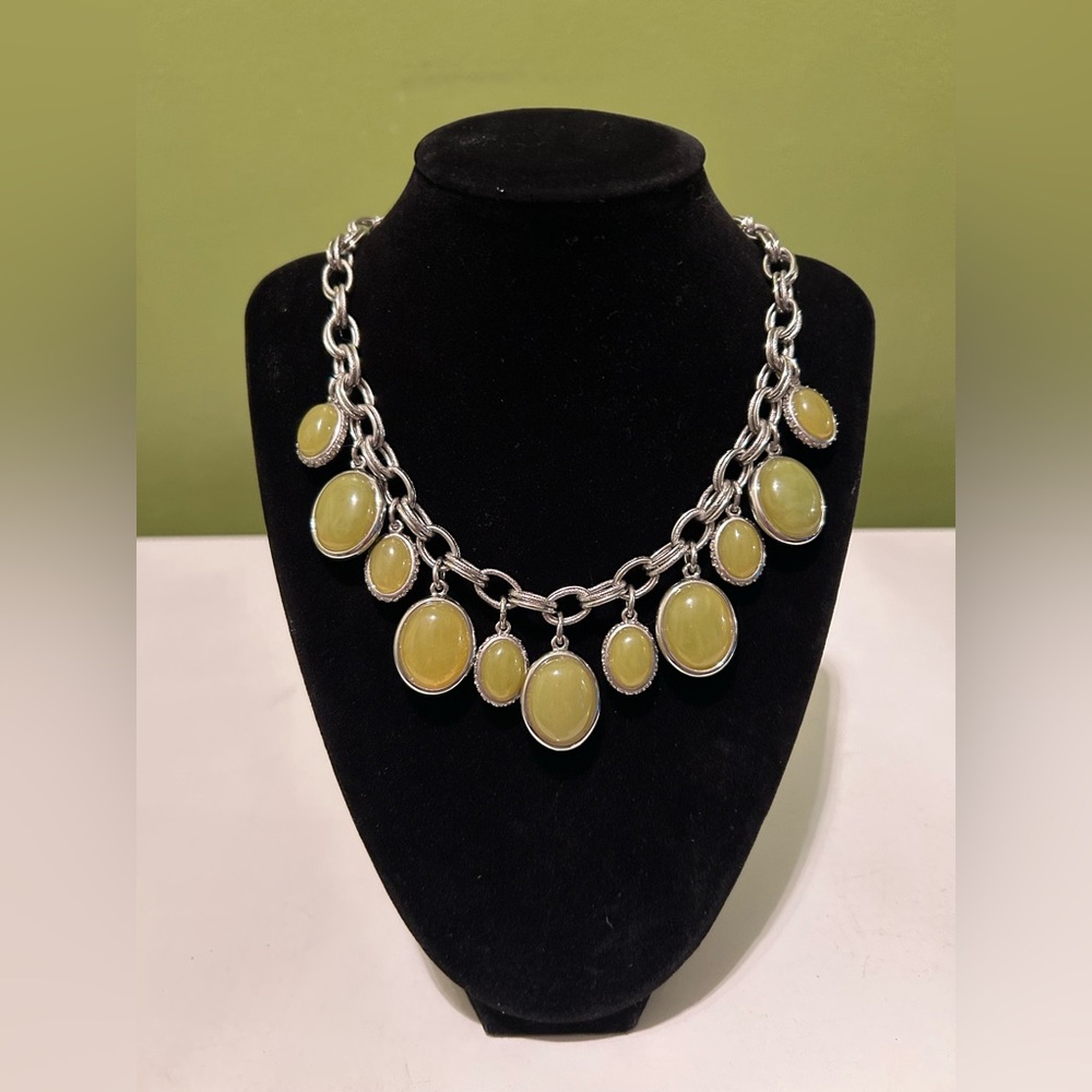 ANN TAYLOR - Runway Lemon Drop Necklace